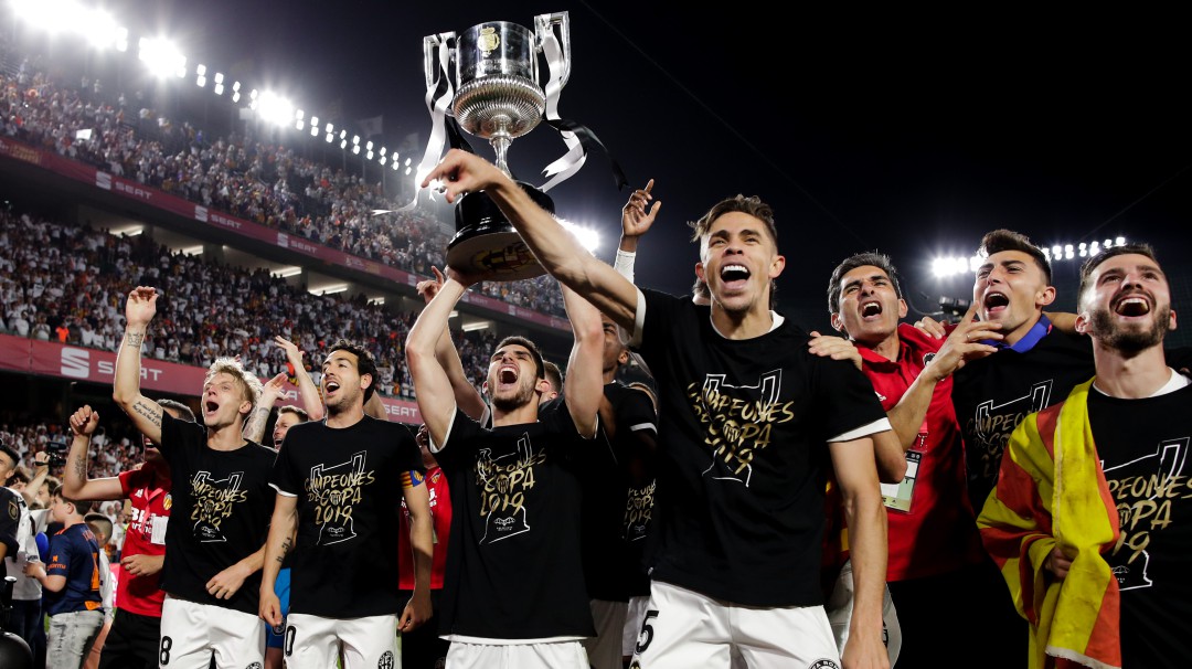 El Valencia gana la Copa del Rey y deja al Barcelona sin doblete