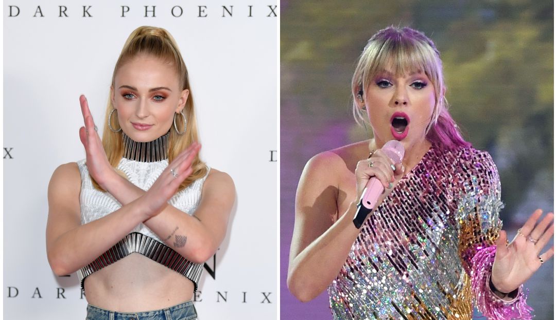 Sophie Turner y Taylor Swift