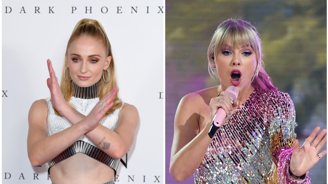 La reacción de Taylor Swift al ver a Sophie Turner