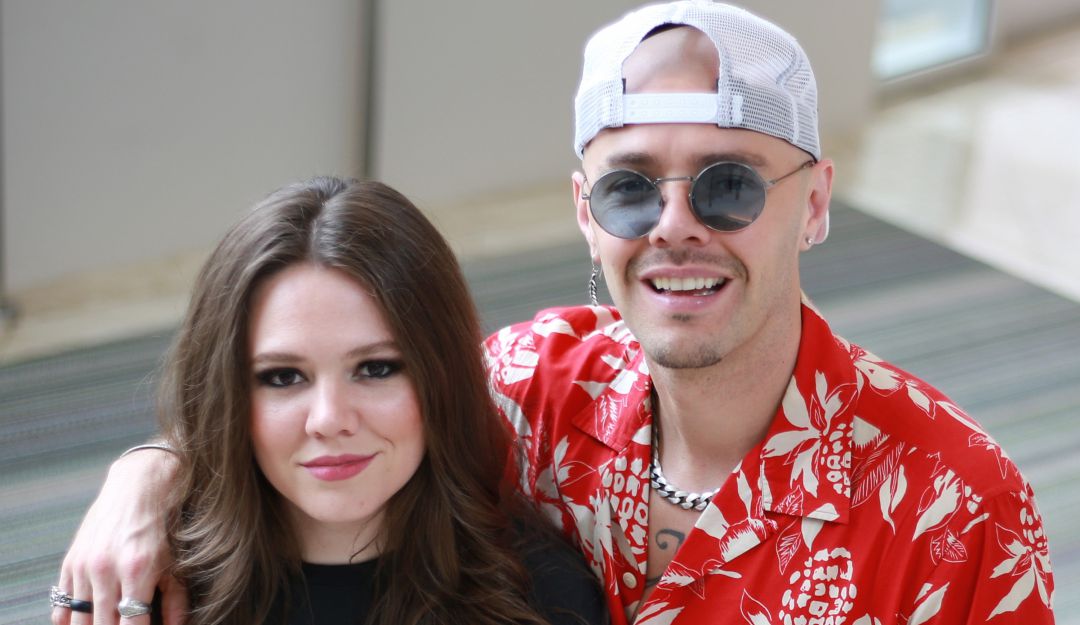 Joy Huerta y Jesse Huerta de Jesse & Joy.