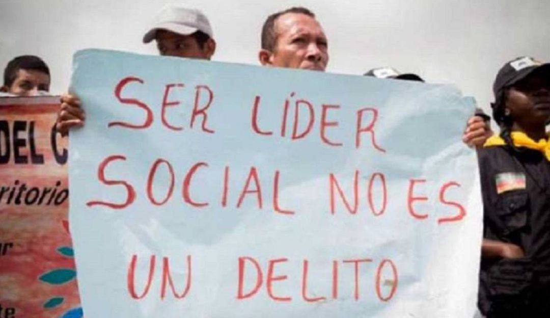 BUCARAMANGA SANTANDER AMENAZAS LIDERES SOCIALES: 206 líderes sociales tienen protección especial