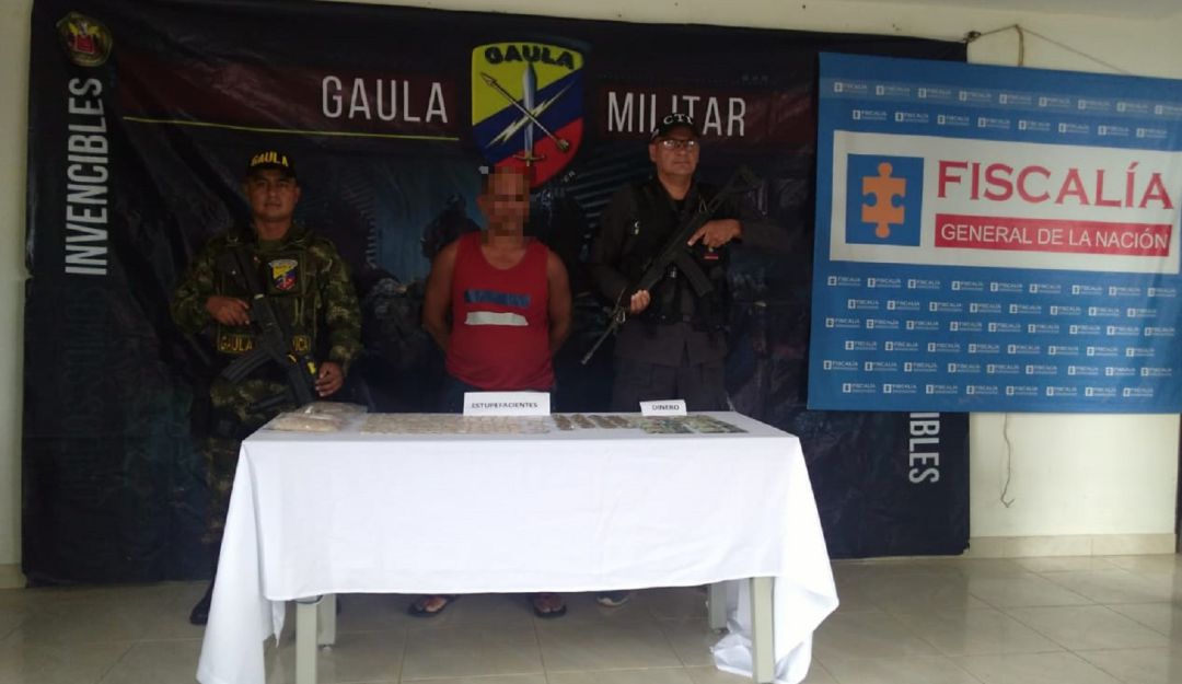 Vendedor de drogas en Zaragosa en una verdurerìa para estudiantes: Entre frutas y verduras comerciante camuflaba droga en Zaragoza, Antioquia