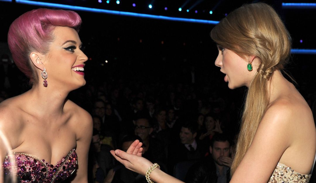 Taylor Swift y Katy Perry.