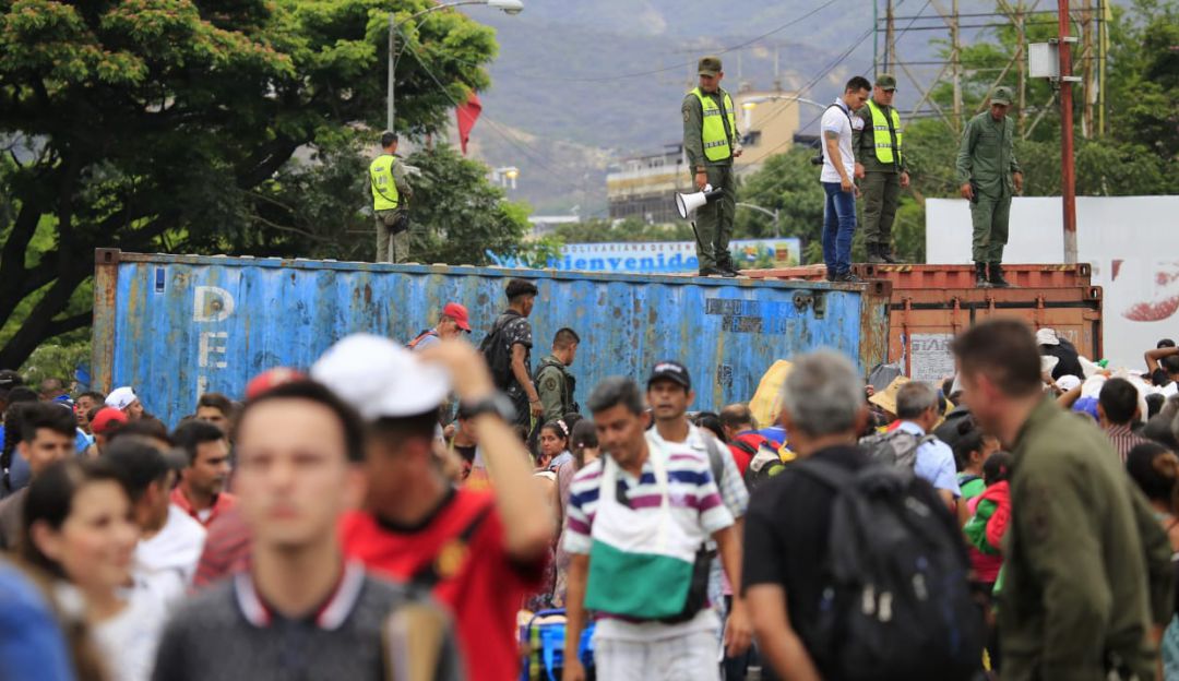 Puente Simón Bolívar, frontera Colombia con Venezuela