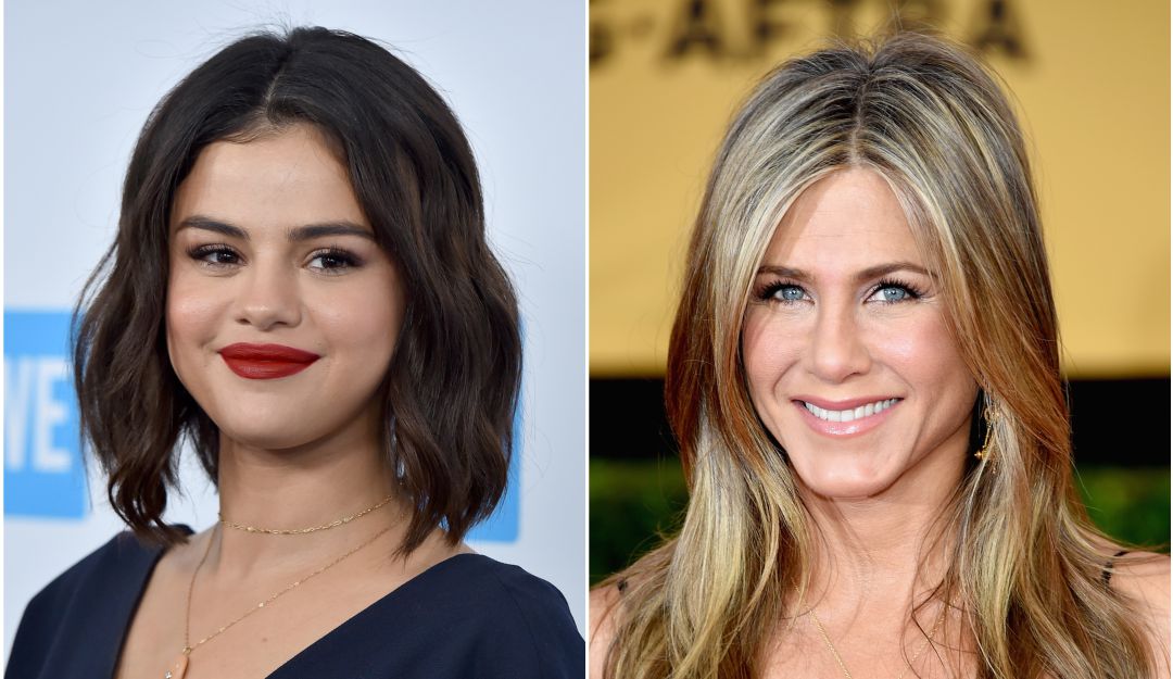 Selena Gómez y Jennifer Aniston.