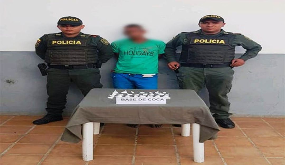 Capturas en el departamento de Bolívar: Capturado presunto jíbaro con 50 dosis de alucinógeno en Mompox, Bolívar