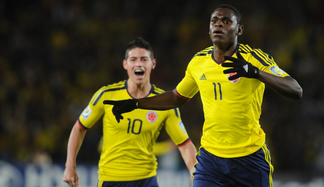 James Rodríguez y Duván Zapata