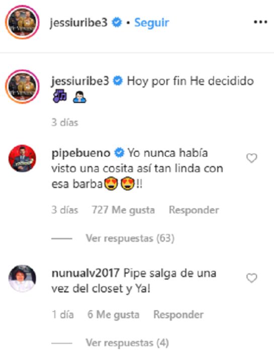 Comentarios tras la publicación. Comentarios tras la publicación.