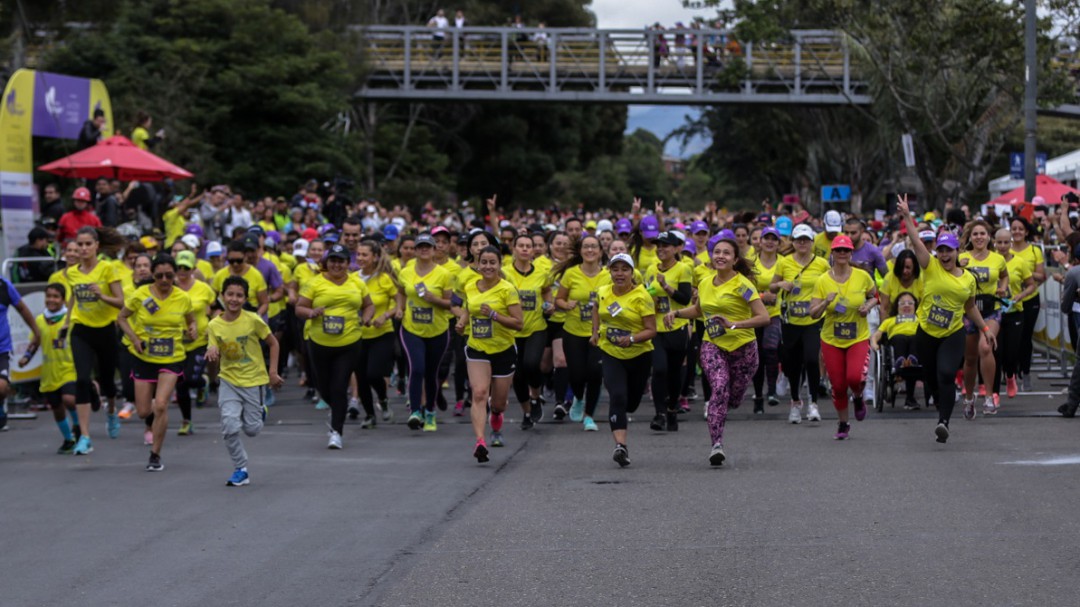 Este fin de semana se realiza la carrera por la mujer en Soacha