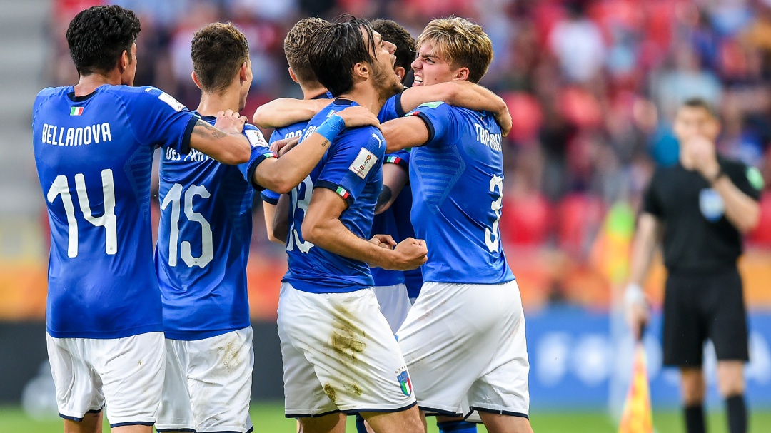 Italia venció a Malí y avanzó a semifinales del Mundial Sub-20
