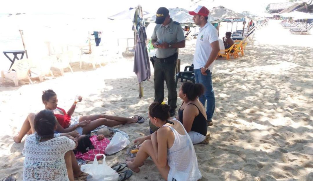 Controles de ingreso Playa Blanca Barú Cartagena: Autoridades adelantan controles de ingreso a Playa Blanca en Cartagena