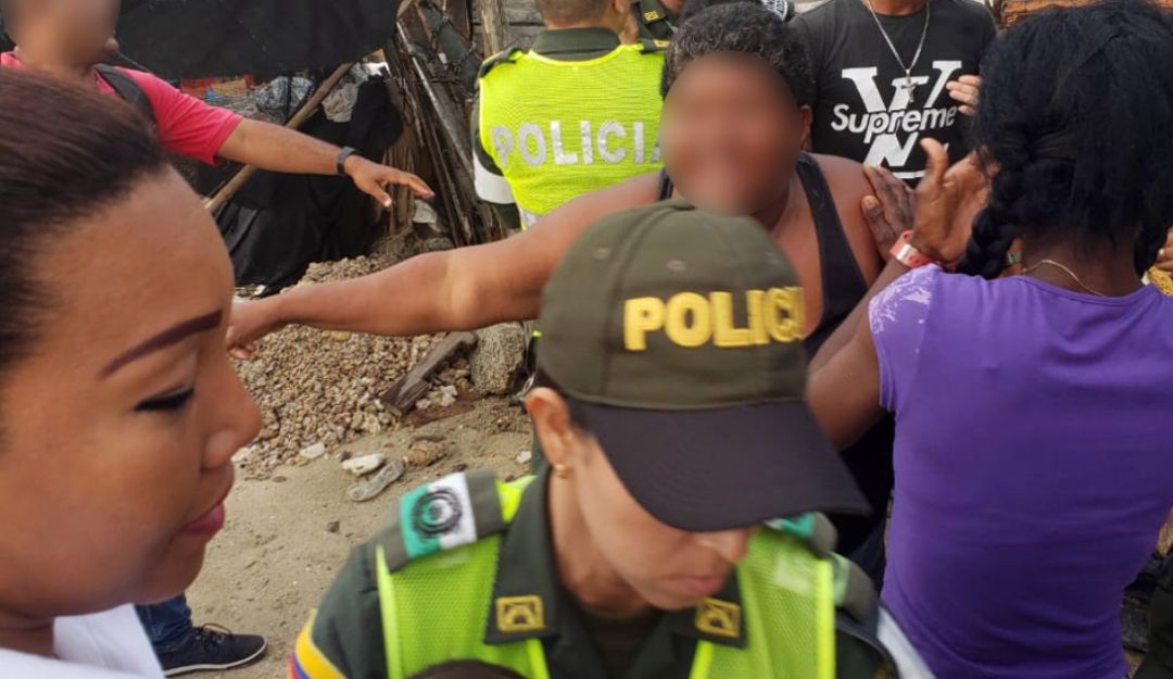 Rescate niña síntomas desnutrición Cartagena: Rescatan a niña con síntomas de desnutrición en zona insular de Cartagena