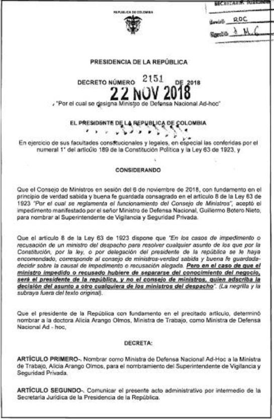 Decreto Decreto