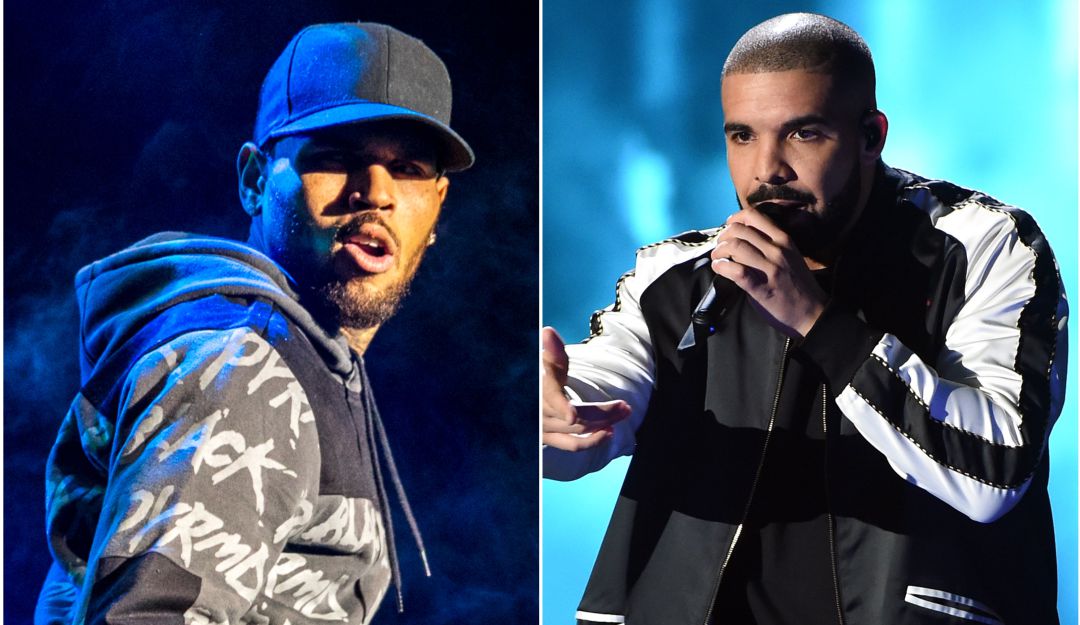 Chris Brown y Drake .