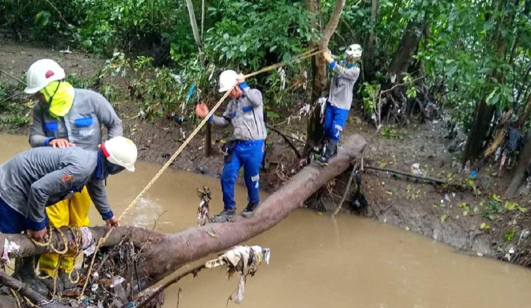 Luvias en Sucre: Lluvias generan fallas eléctricas en 13 municipios de Sucre