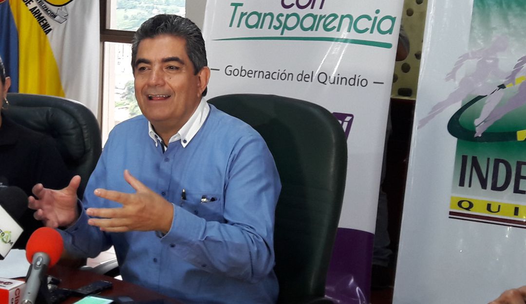 Carlos Eduardo Osorio, gobernador del Quindío