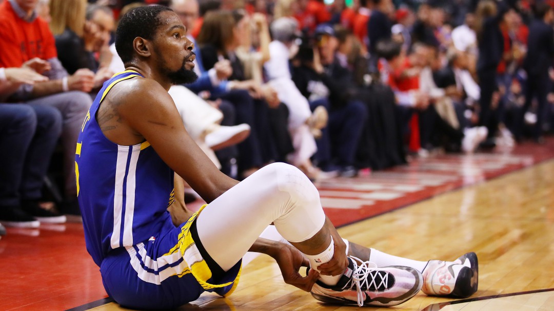 Kevin Durant se perderá lo que resta de la final de la NBA