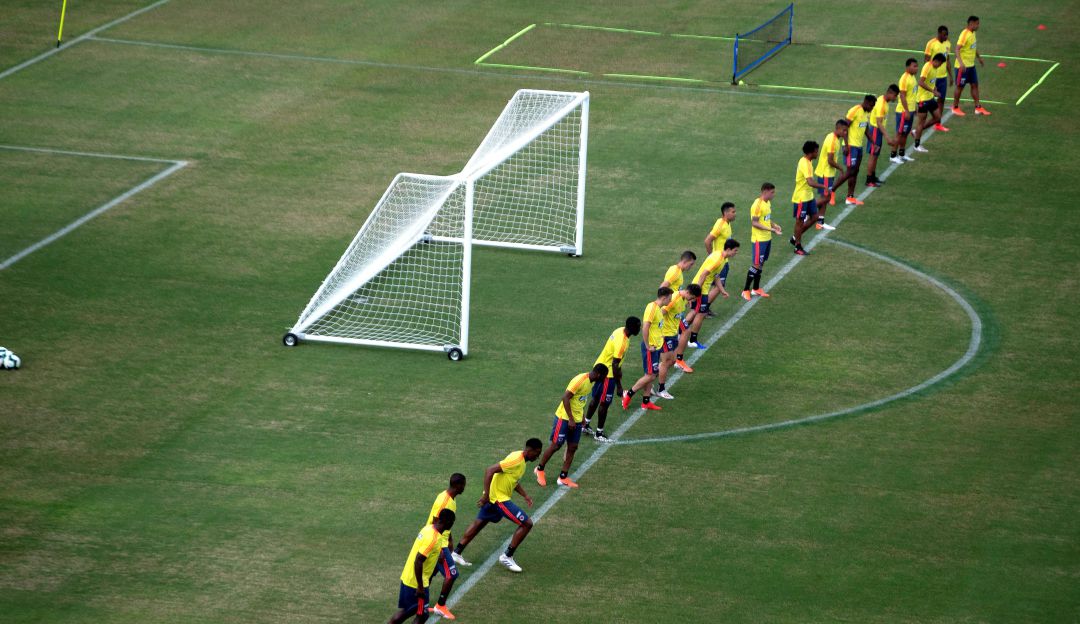 Copa América: Edwin Cardona regresó a entrenamientos con la Selección Colombia