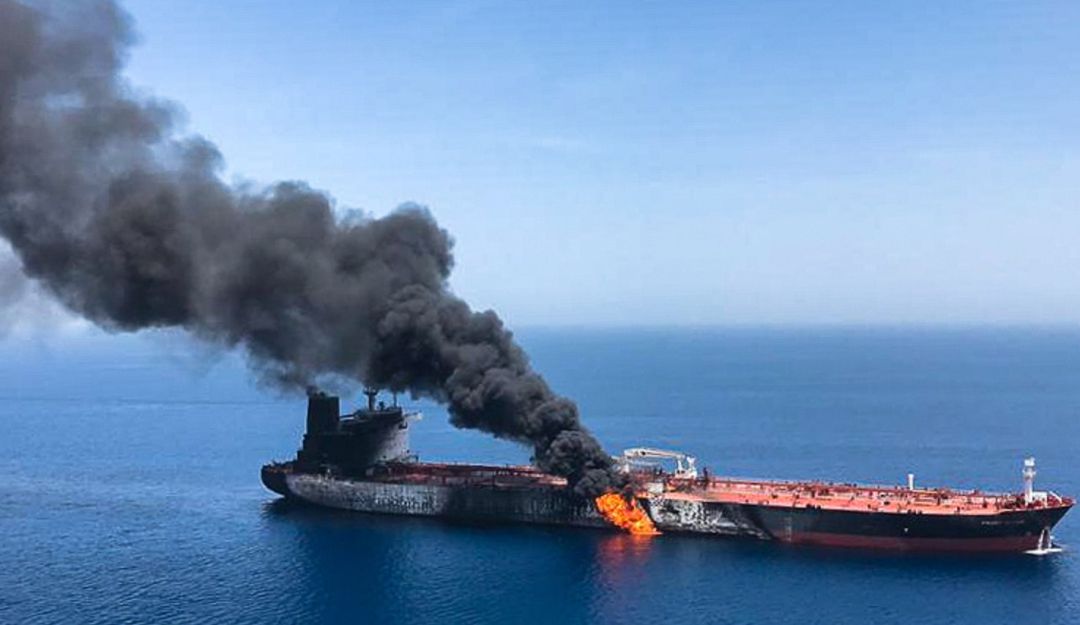 Buques de petroleo: Ataque a petroleros en Golfo de Oman dispara precios del petróleo