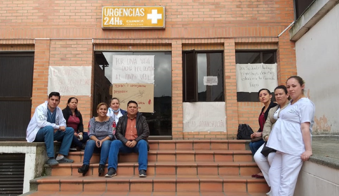 Autoridades buscan solución a cierre de la clínica en Pamplona
