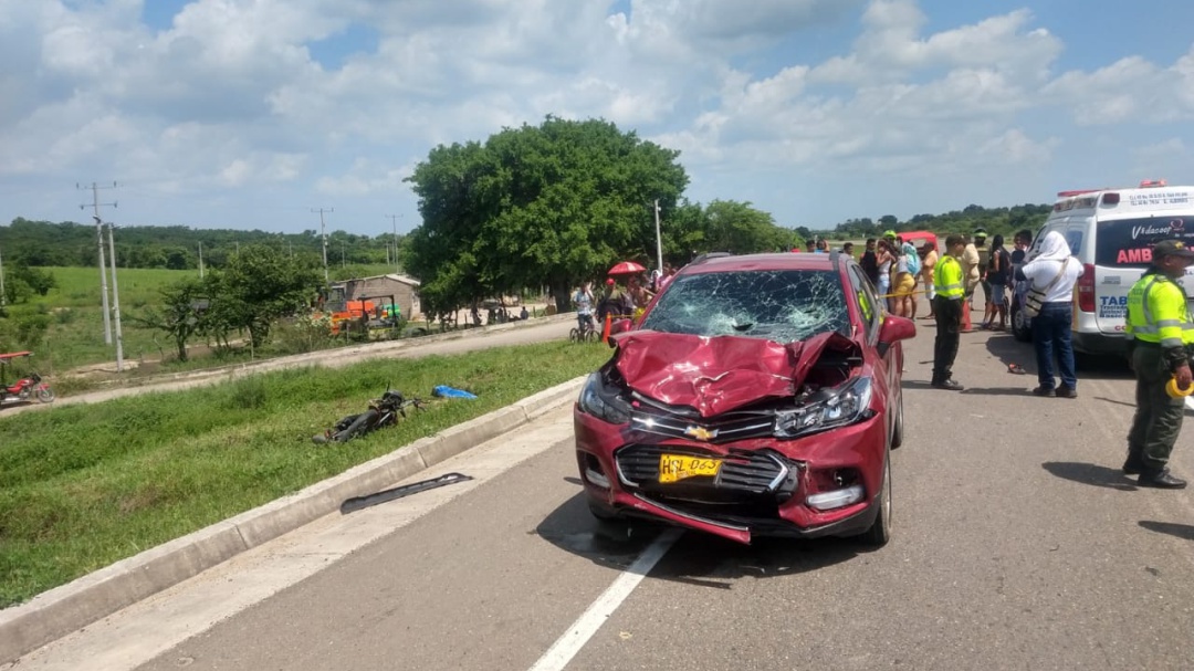 Dos muertos deja accidente de tránsito en vías del Atlántico