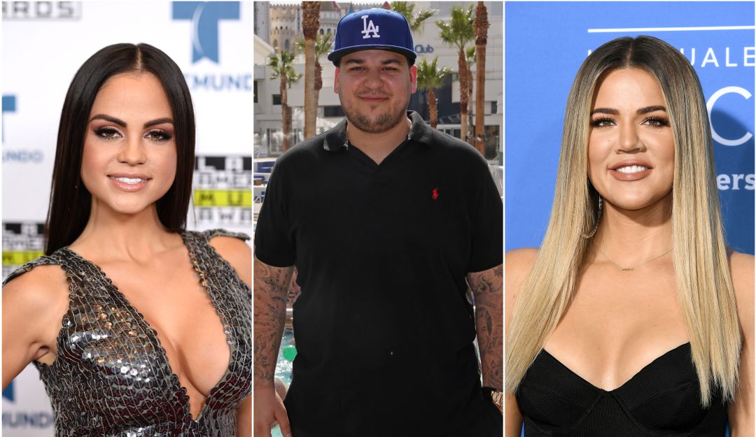 Natti Natasha, Rob kardashian y Khloé Kardashian.
