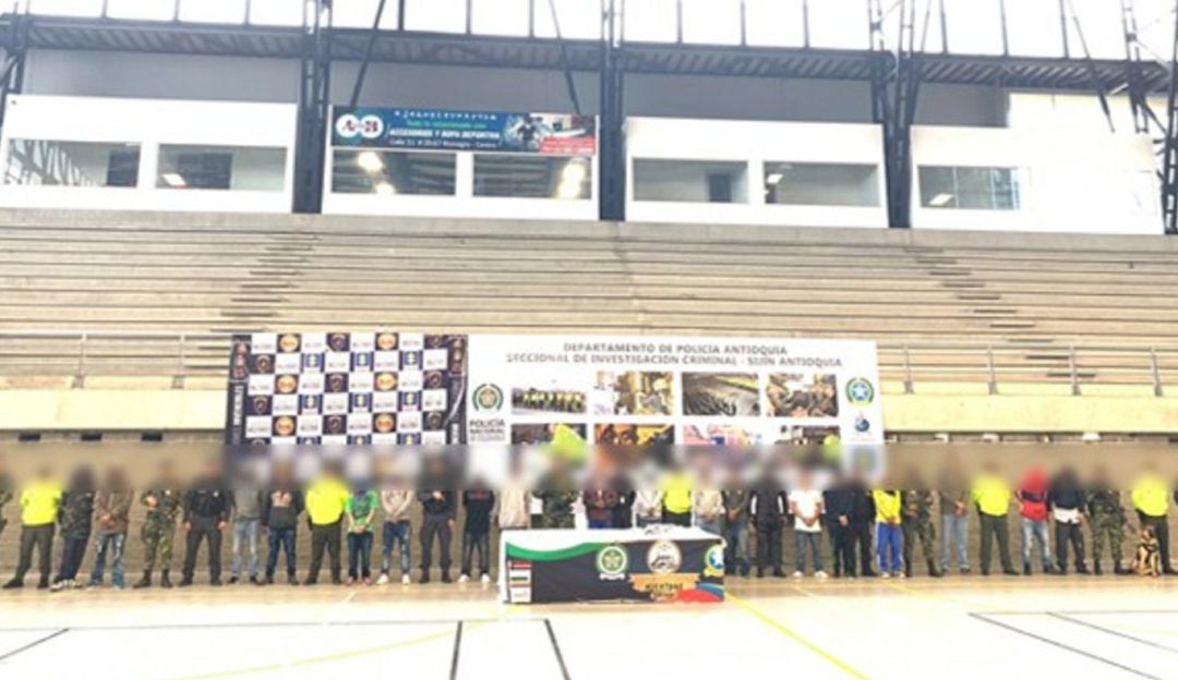 Bandas criminales en Antioquia, Clan del golfo, Ejército Nacional: Capturan 34 integrantes del Clan del Golfo en Antioquia