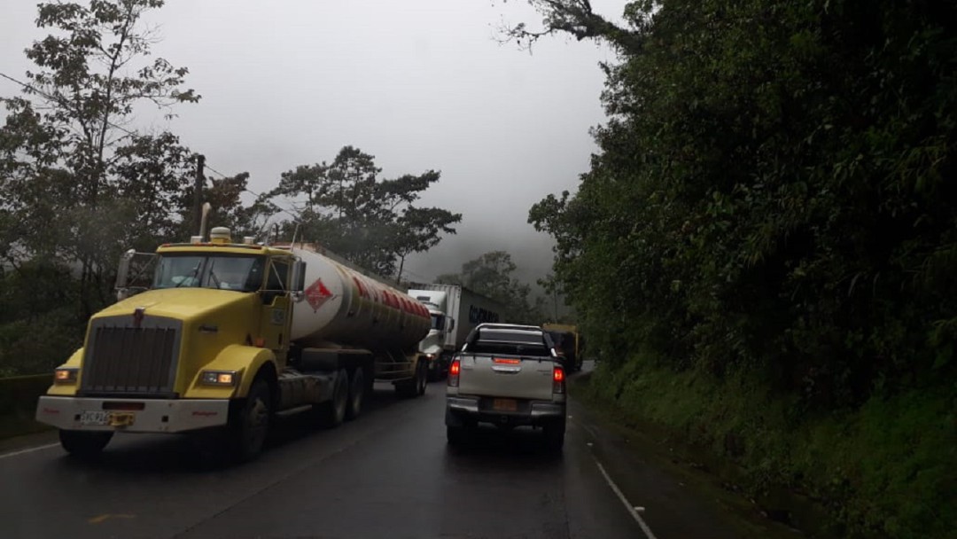 Vía al Llano tenía 137 puntos críticos de los cuales 19 fueron atendidos