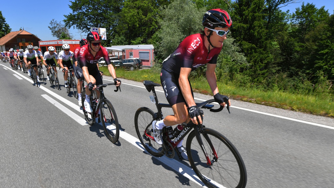 Geraint Thomas abandona la Vuelta a Suiza por caída