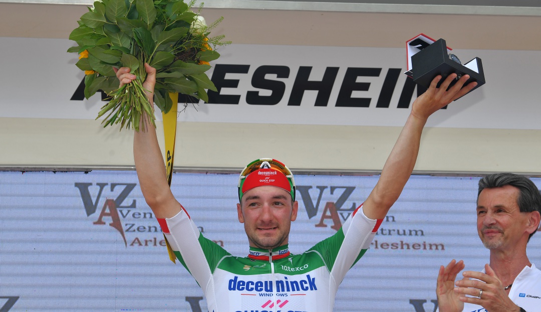 Vuelta Suiza Viviani Cuarta Etapa: Elia Viviani se impuso en la IV Etapa de la Vuelta a Suiza