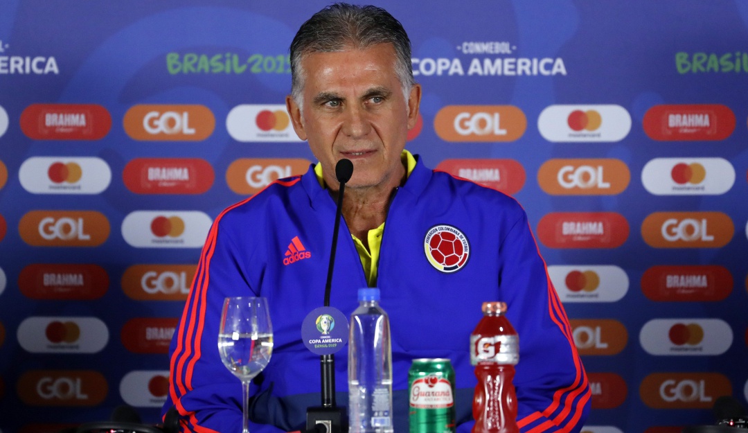 Carlos Queiroz Selección Colombia Wilmar Barrios: Queiroz: "En la Selección todos están listos para jugar, al 100%"