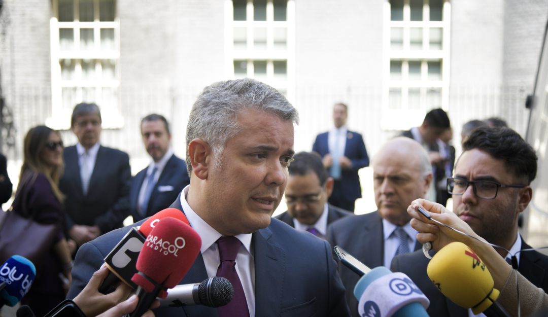Iván Duque en Lóndres