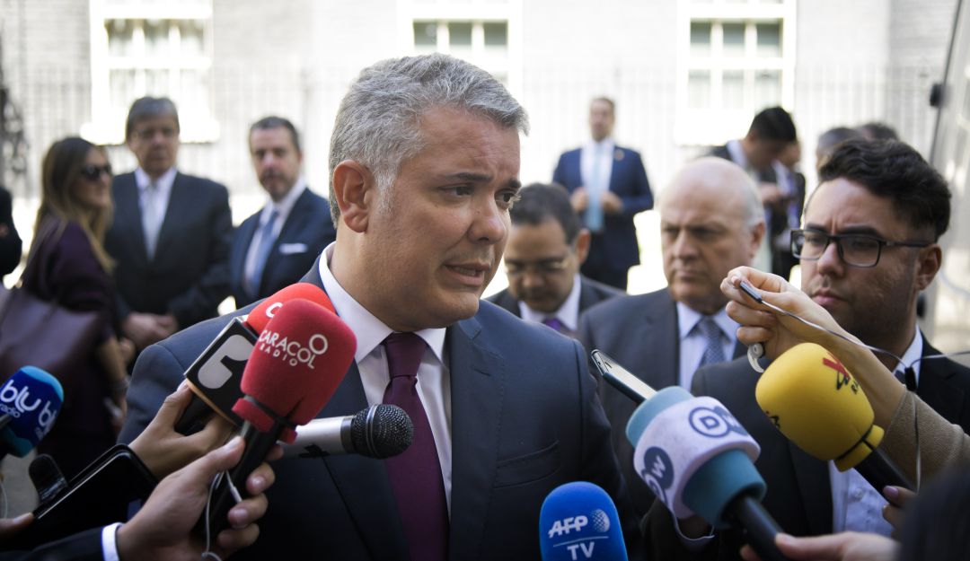 Referendo contra JEP: Duque sobre referendo JEP: Gobierno es respetuoso de iniciativas ciudadanas