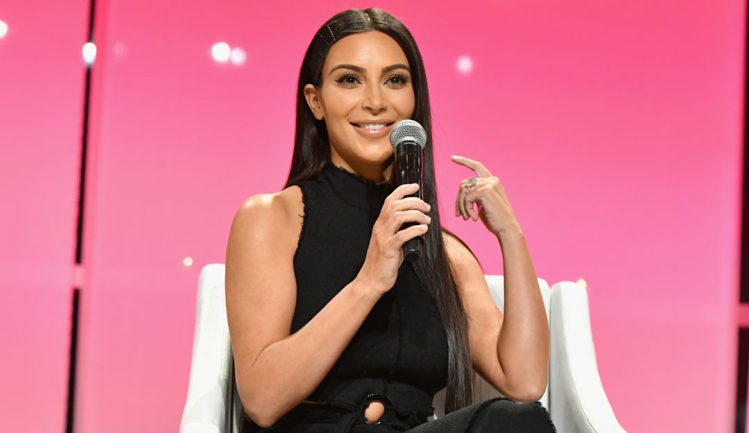 Kim Kardashian.