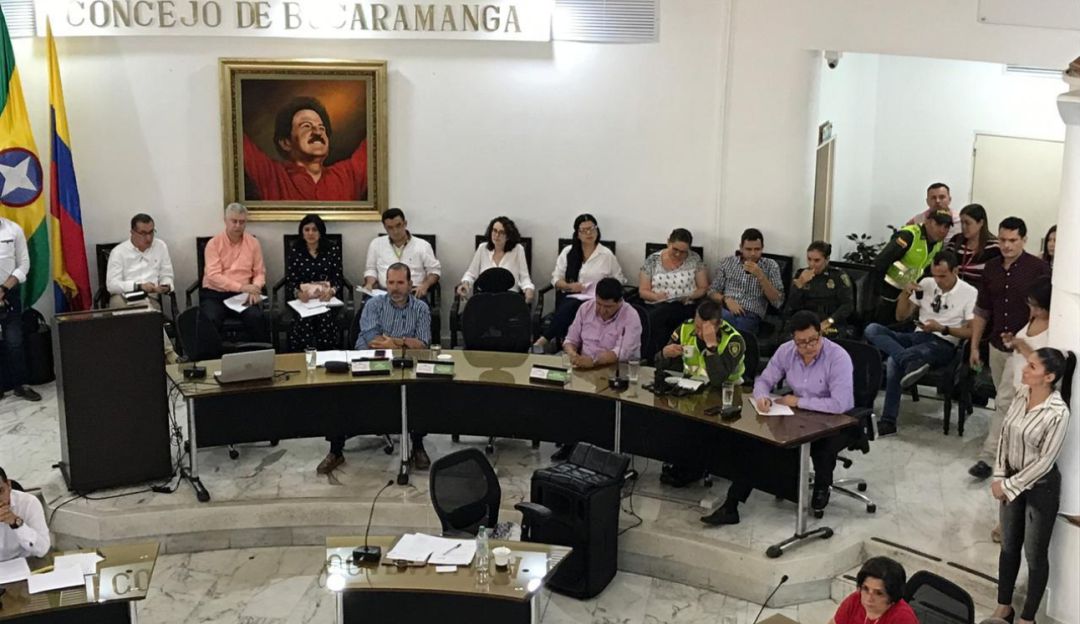 BUCARAMANGA MOVILIDAD CICLORRUTAS BICICLETAS: En el concejo sólo hablaron críticos de ciclo infraestructura