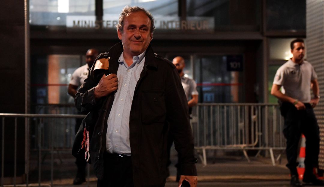 En libertad Michel Platini luego de ser interrogado por Catar-2022