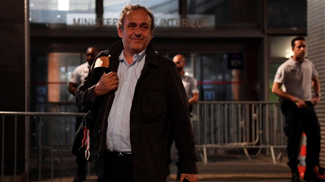 En libertad Michel Platini luego de ser interrogado por Catar-2022