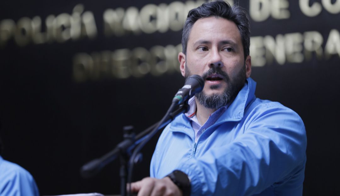 secretario de seguridad, Jairo García.