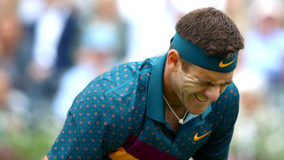 Del Potro se operará de la rodilla y se perderá Wimbledon