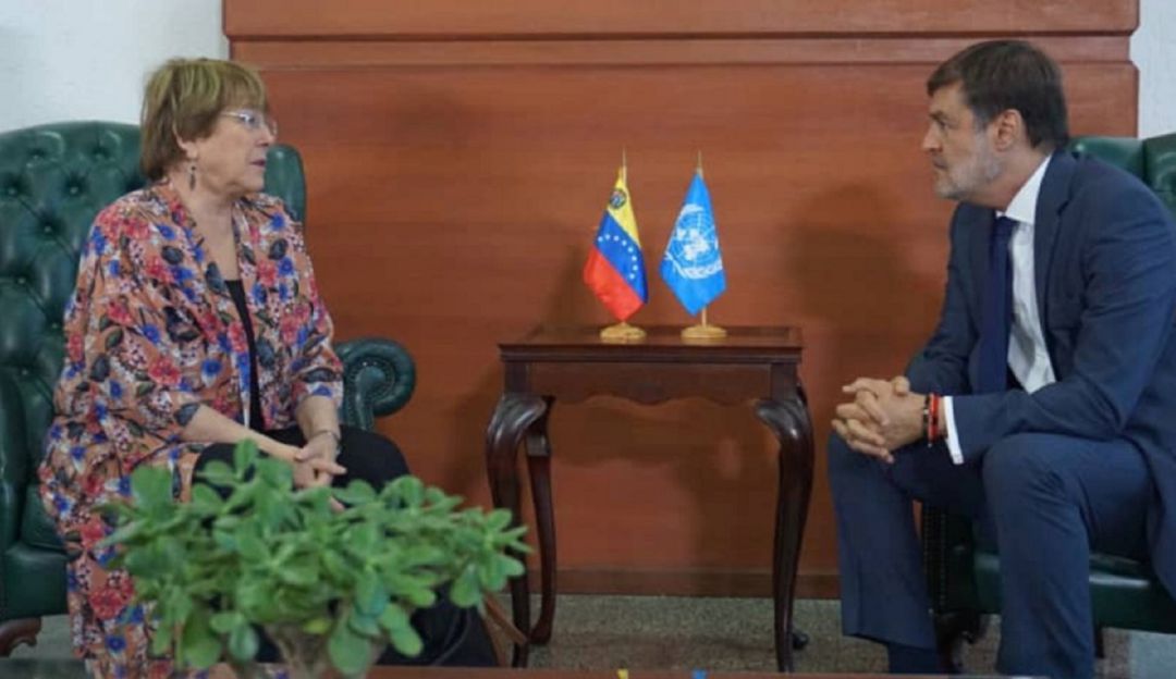 Michelle Bachelet en Venezuela
