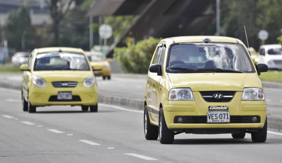 Taxis en Bogotá