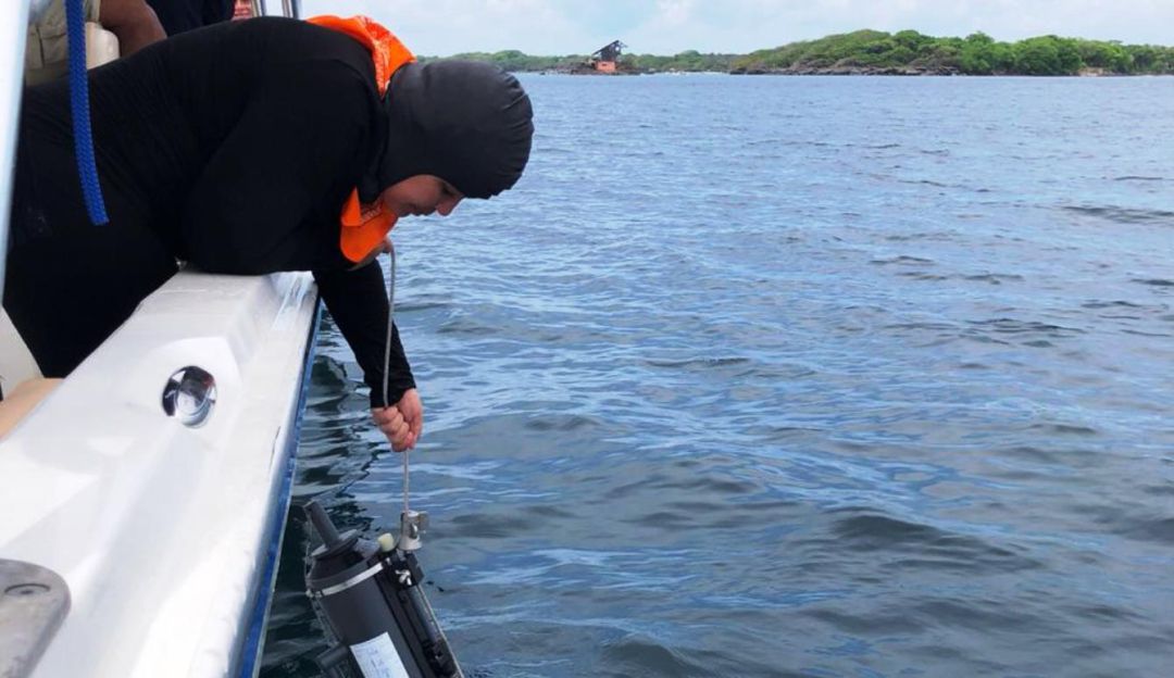 Islas del Rosario: Dimar monitorea calidad del agua en Islas del Rosario