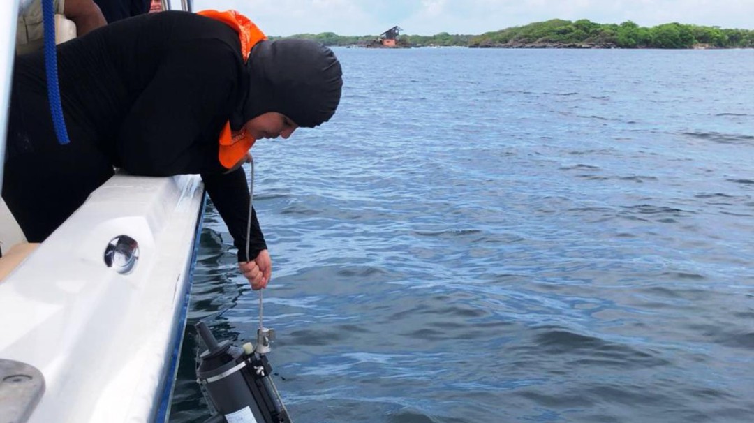 Dimar monitorea calidad del agua en Islas del Rosario