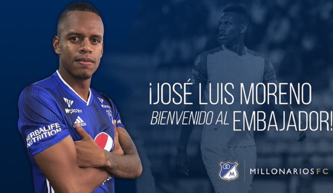José Luis Moreno Hansel Zapata Millonarios Liga Águila: Millonarios anunció sus primeros refuerzos para el segundo semestre