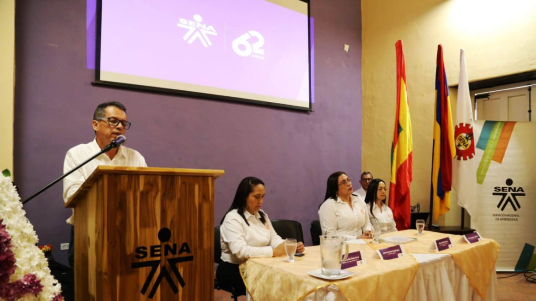 SENA Regional Bolívar se sumó a la conmemoración del aniversario 62
