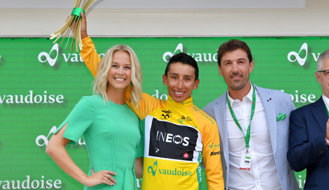 Egan Bernal líder Vuelta a Suiza contrarreloj: Egan Bernal destacó en la crono y defendió su liderato en Suiza