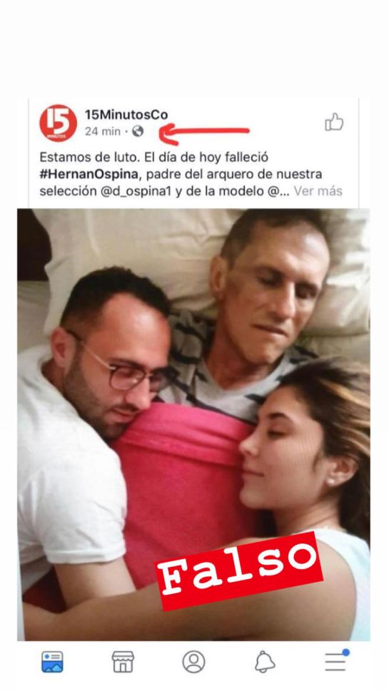 Daniela Ospina: Daniela Ospina desmiente la muerte de su padre en redes sociales Daniela Ospina: Daniela Ospina desmiente la muerte de su padre en redes sociales