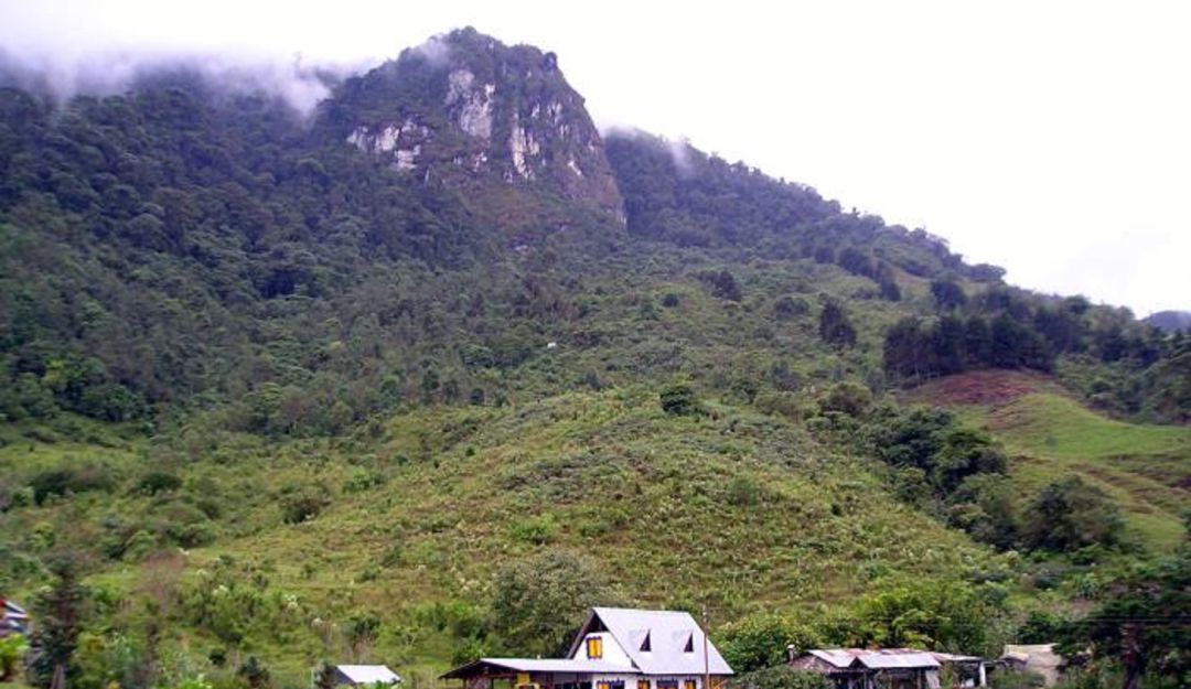 Los caminantes al parecer se perdieron luego de la lluvia que cayó en la zona