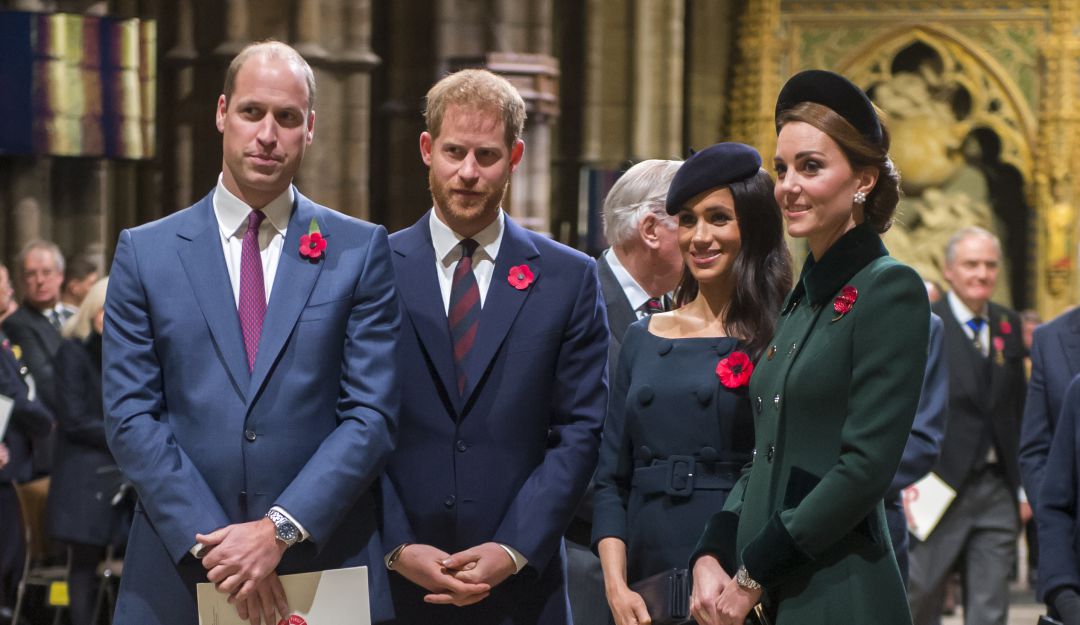 Duques de Sussex y de Cambridge