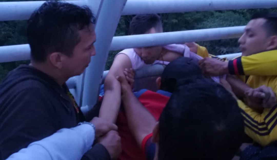 SUICIDIO ATENTADO PUENTE NOVENA VIADUCTO PROVINCIAL EDIFICIO BORRACHOS: Dos intentos de suicidio en puentes de Bucaramanga